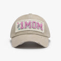 Letter Adjustable Cotton Baseball Cap - Hovatok