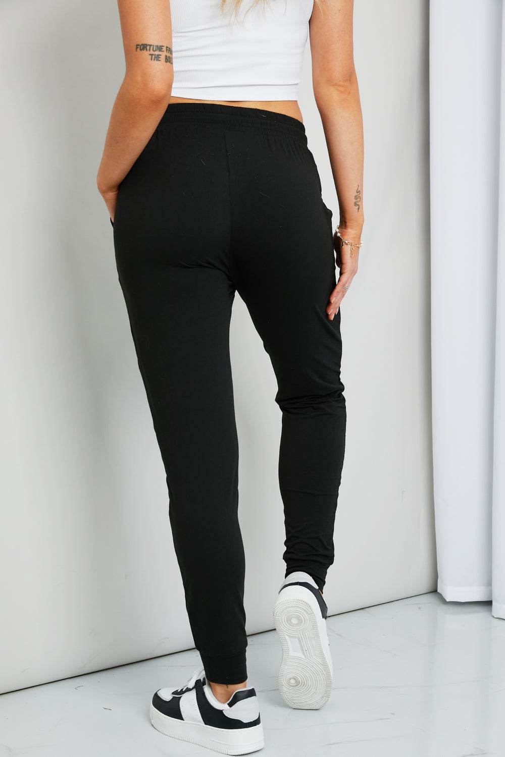 Leggings Depot Drawstring Waist Joggers - Hovatok