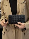 PU Leather Solid Color Wallet - Hovatok