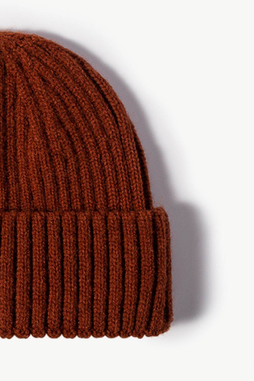 Rib-Knit Cuff Beanie - Hovatok