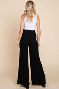 Culture Code Full Size High Waist Wide Leg Pants - Hovatok