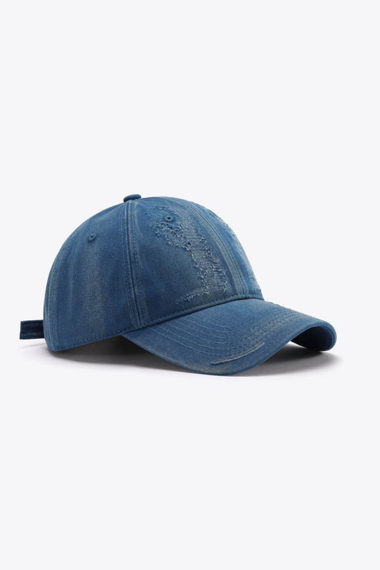 Distressed Adjustable Baseball Cap - Hovatok