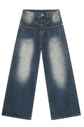 Wide Leg Jeans with Pockets - Hovatok