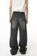 Pocketed Wide Leg Jeans - Hovatok