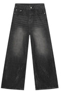 Wide Leg Jeans with Pockets - Hovatok
