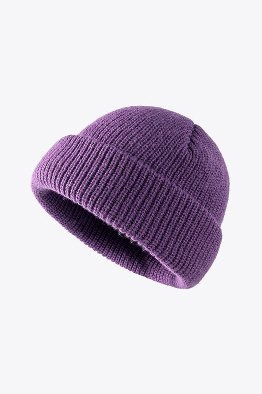 Calling For Winter Rib-Knit Beanie - Hovatok