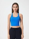 Millennia Scoop Neck Active Tank with Detachable Chest Pads - Hovatok