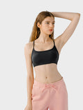 Millennia Crisscross Back Scoop Neck Active Cami with Detachable Chest Pads - Hovatok