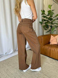 RFM Full Size High Rise Garment Dye Wide Leg Jeans - Hovatok