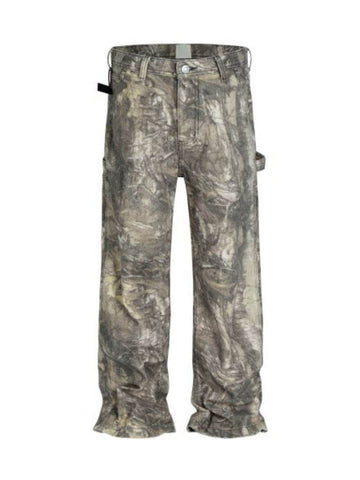 Men's Twig Camouflage Distressed Jeans - Hovatok