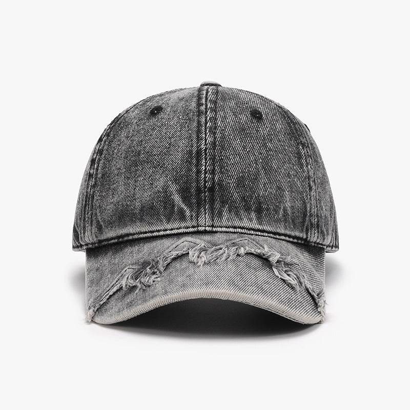 Fringe Adjustable Cotton Baseball Cap - Hovatok