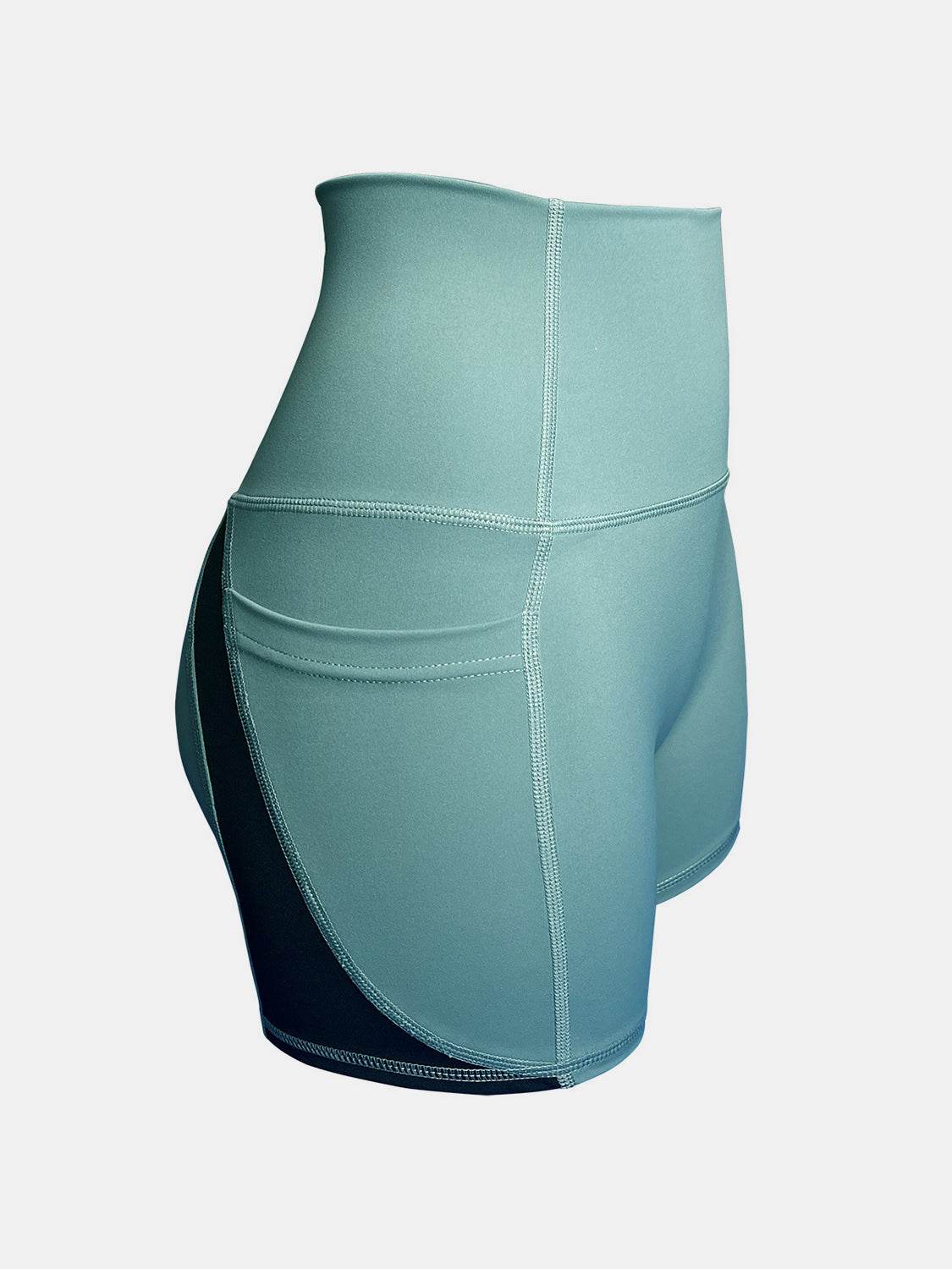 High Waist Active Shorts - Hovatok