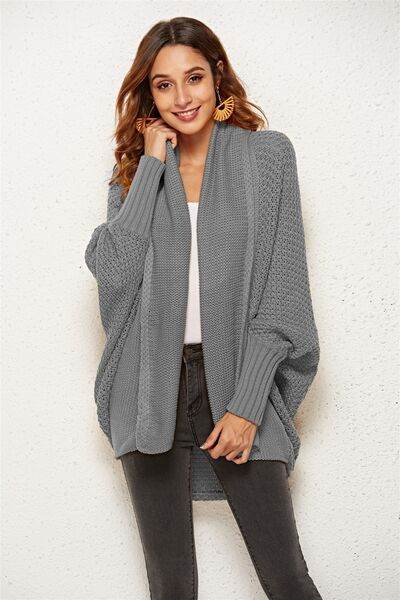 Angel Wings Open Front Batwing Sleeve Cardigan - Hovatok