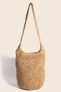 Fame Intricate Braided Hobo Shoulder Bag - Hovatok