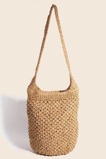 Fame Intricate Braided Hobo Shoulder Bag - Hovatok