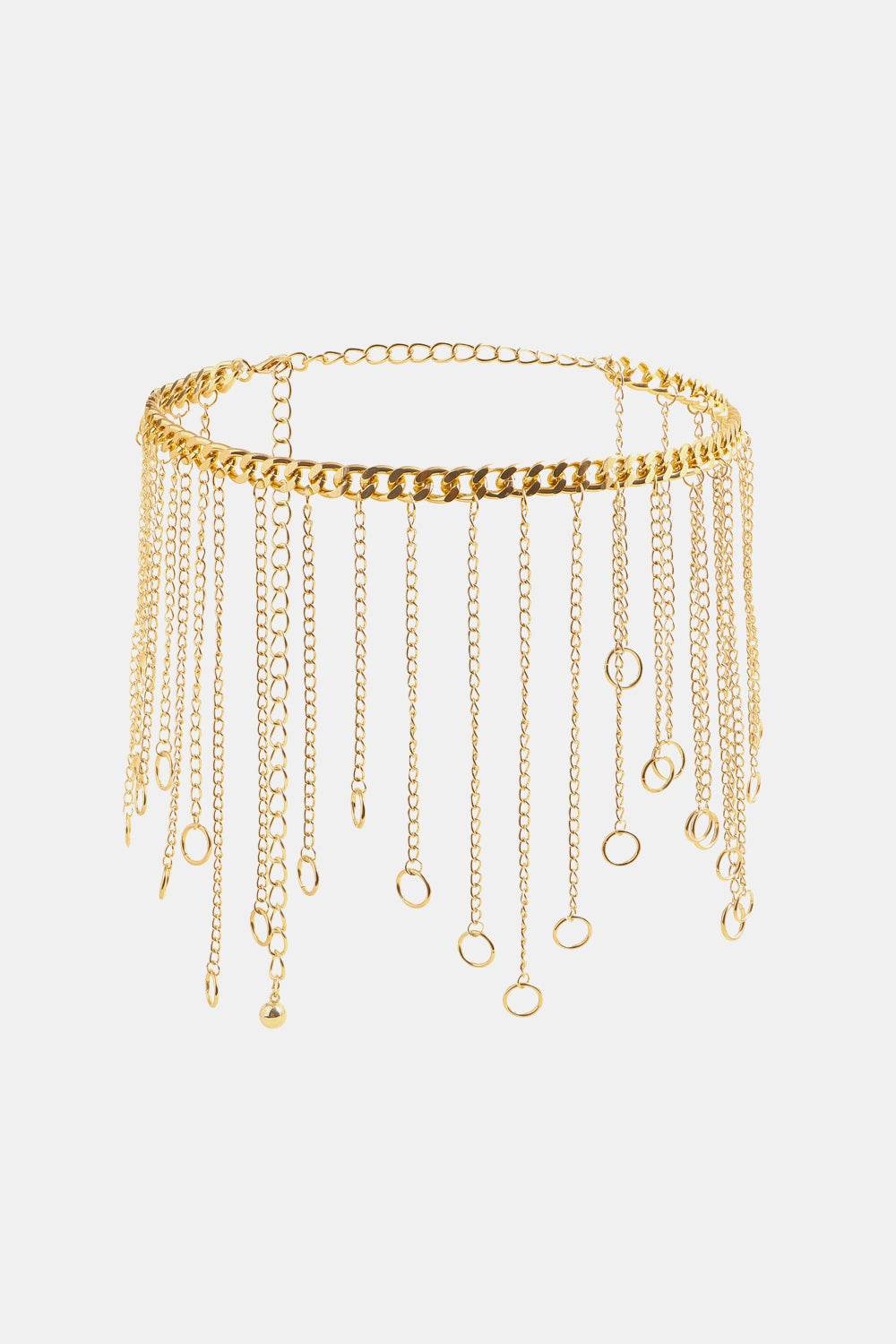 Fringe Chain Alloy Belt - Hovatok