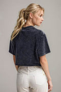 Basic Bae Round Neck Dropped Shoulder Short Sleeve T-Shirt - Hovatok