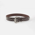 PU Leather Rhinestone Belt - Hovatok