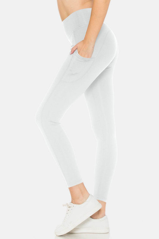 Leggings Depot High Waist Leggings with Pockets - Hovatok