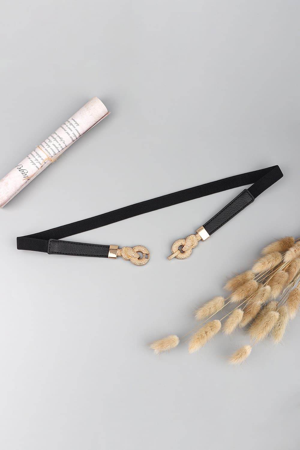Zinc Alloy Buckle PU Leather Belt - Hovatok