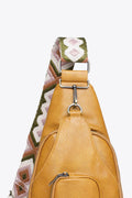 Adored Take A Trip PU Leather Sling Bag - Hovatok