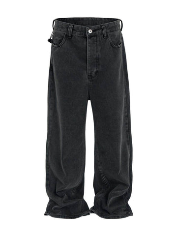 Men' s Wide Leg Jeans - Hovatok