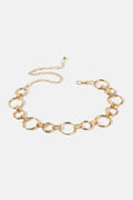 Alloy Chain Circle Shape Belt - Hovatok