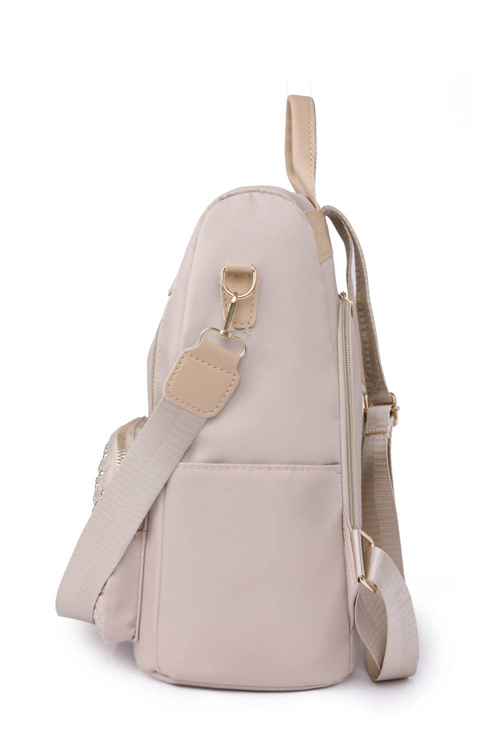 Zipper Pocket Beaded Backpack - Hovatok