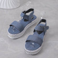 Braided Platform Sandals - Hovatok