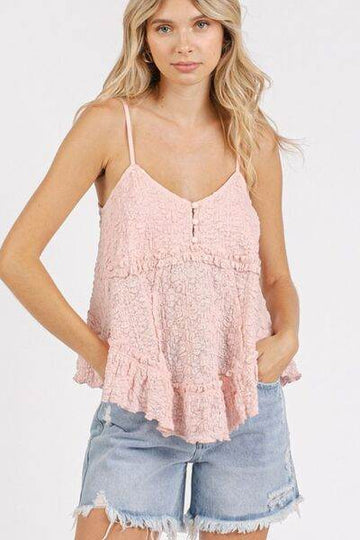 Mittoshop Textured V-Neck Cami - Hovatok