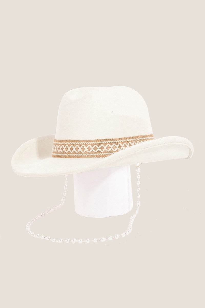 Fame Ornate Band Cowboy Hat - Hovatok