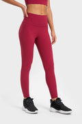 Millennia Highly Stretchy Wide Waistband Yoga Leggings - Hovatok
