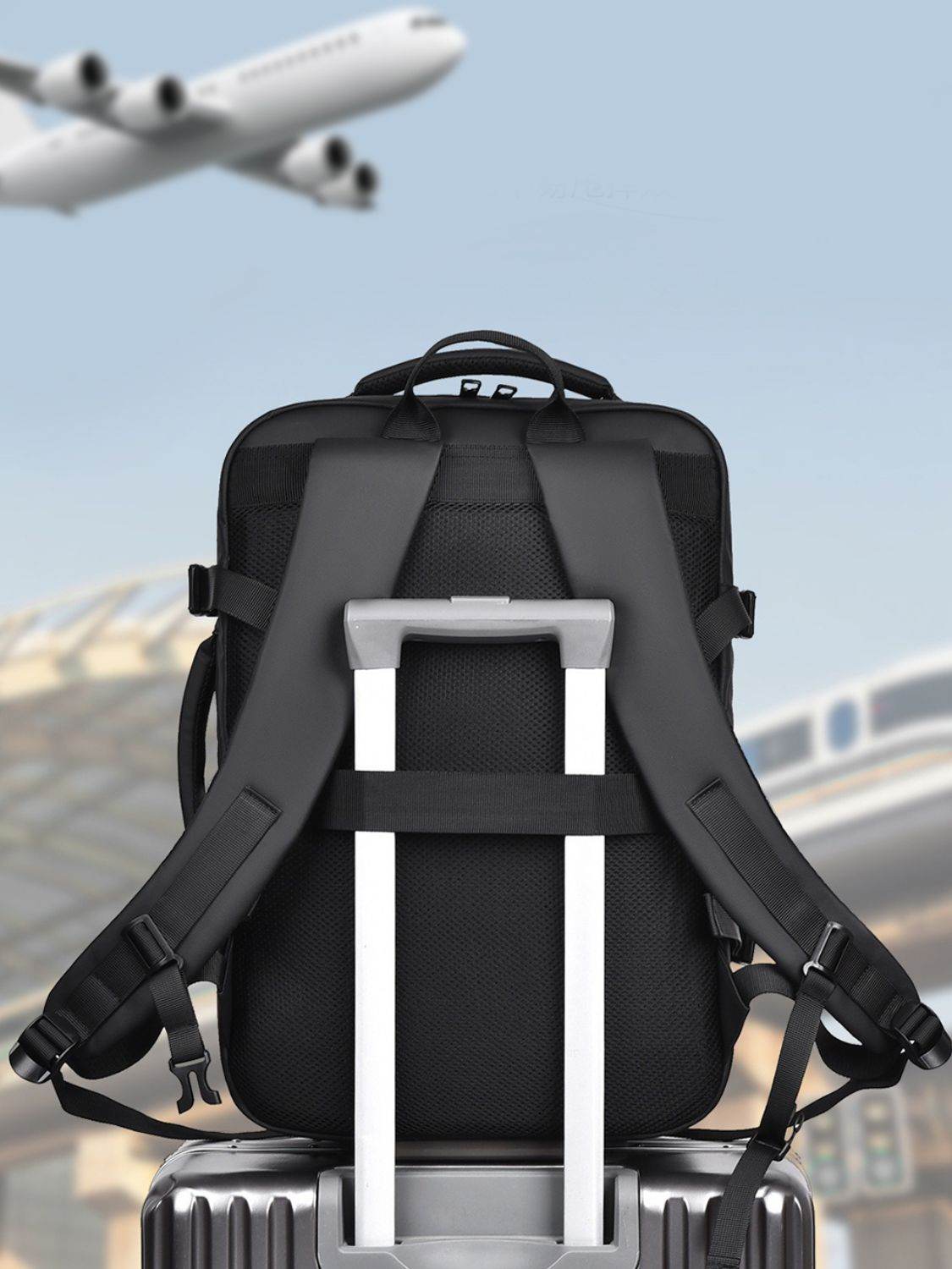 Multi-Pockets Adjustable Straps Backpack Bag - Hovatok