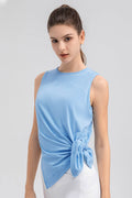 Slit Round Neck Tank - Hovatok