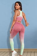 Gradient Sports Tank and Leggings Set - Hovatok