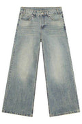 Wide Leg Jeans with Pockets - Hovatok