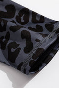 Leopard Cutout Sports Bra and Leggings Set - Hovatok