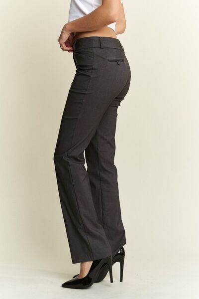 ADORA Regular Rise Slim Bootcut Pants - Hovatok