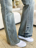 Judy Blue Full Size Mid Rise Flare Jeans - Hovatok