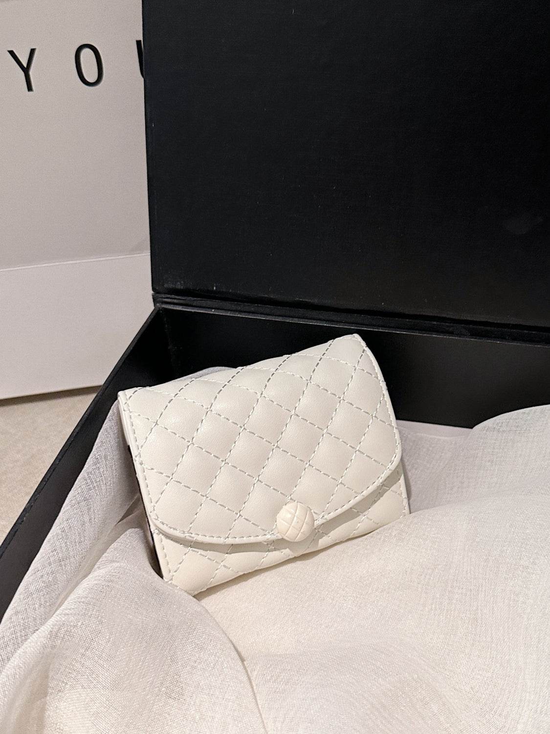PU Leather Solid Color Wallet - Hovatok