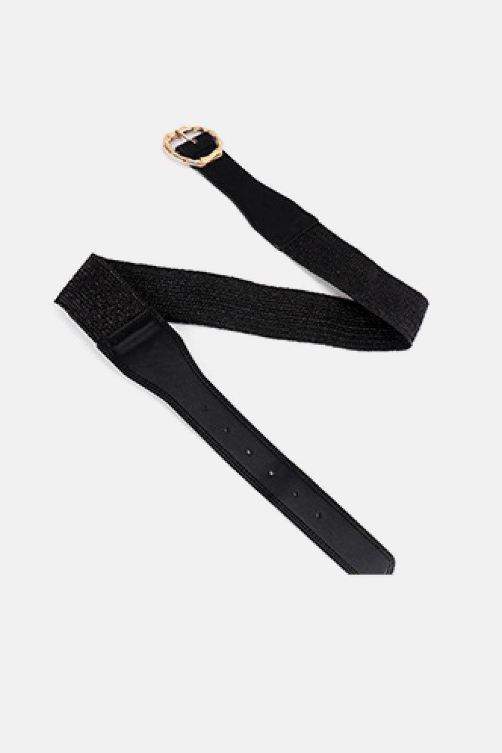 Alloy Buckle Braided Belt - Hovatok