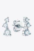 Adored Your Way Moissanite Stud Earrings - Hovatok