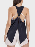 Millennia Round Neck Wide Strap Active Tank - Hovatok