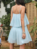 Ruched Spaghetti Strap Romper - Hovatok