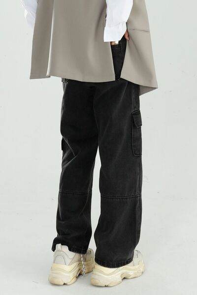 Baggy Jeans with Cargo Pockets - Hovatok