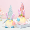 Easter Sequin Pointed Hat Faceless Gnome - Hovatok