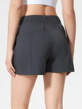 Millennia Drawstring Active Shorts with Pockets - Hovatok