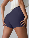 High Waist Active Shorts - Hovatok