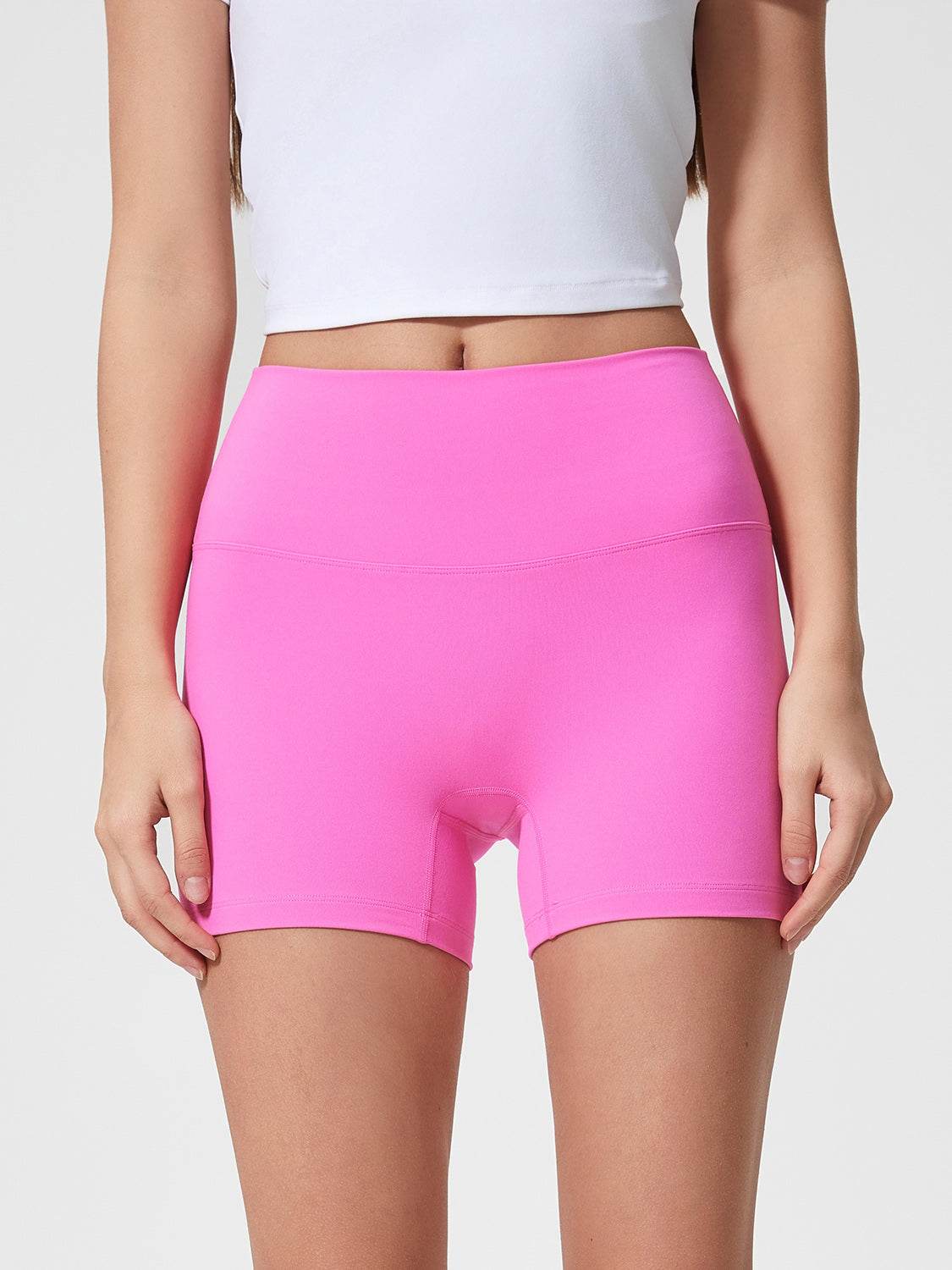 Millennia High Waist Active Shorts - Hovatok