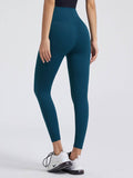 Wide Waistband Sports Leggings - Hovatok